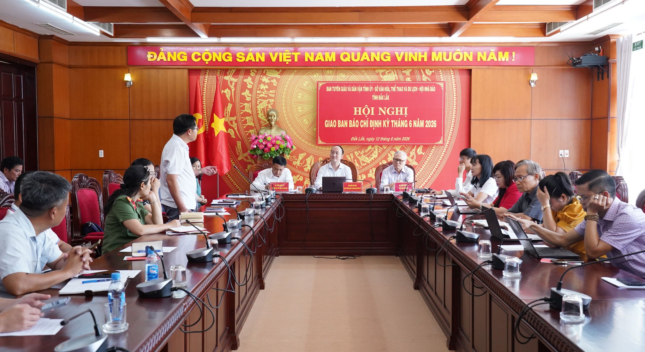 Giao ban báo chí định kỳ tháng 6 năm 2026